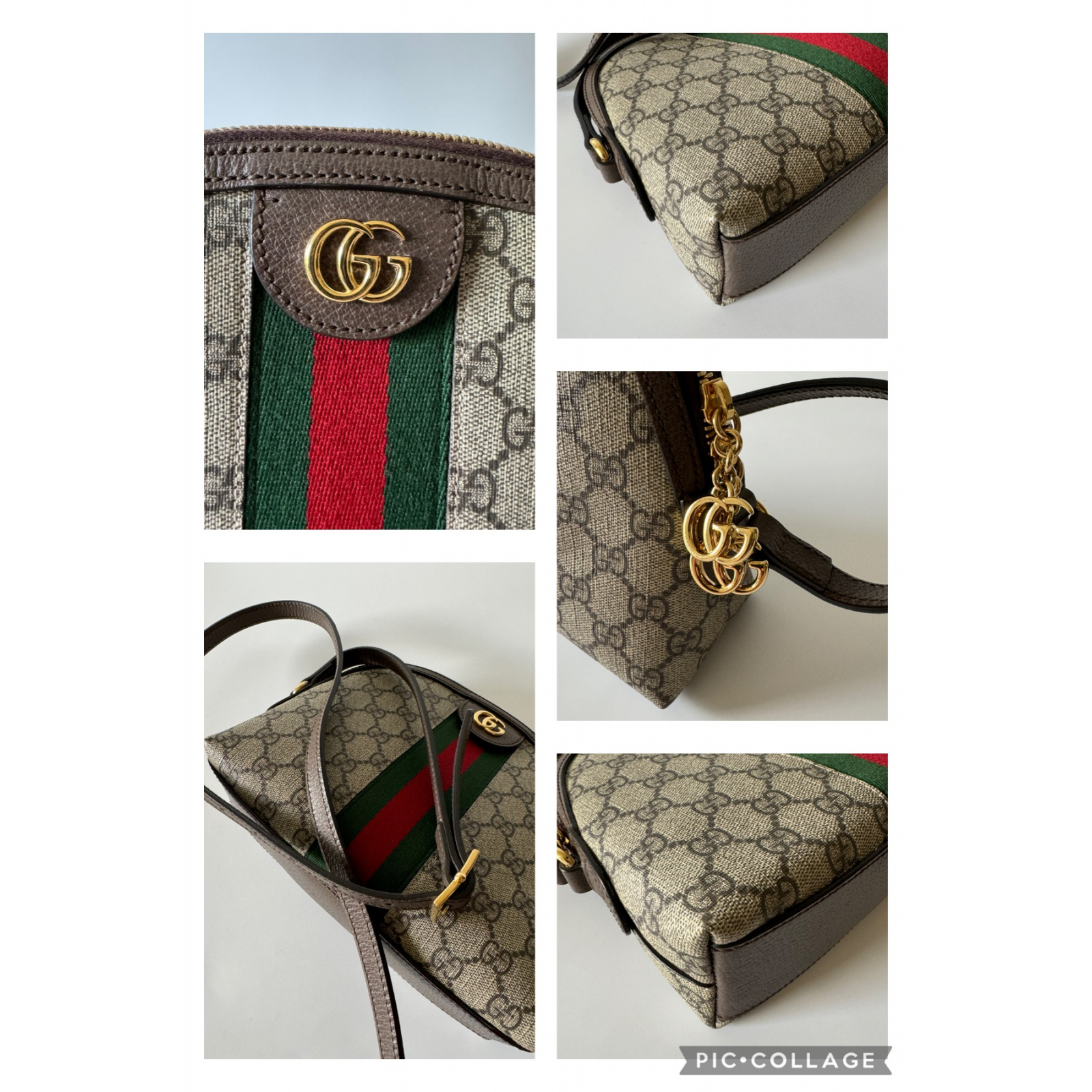 GUCCI GG Ophidia Dome Shoulder Bag Torebka