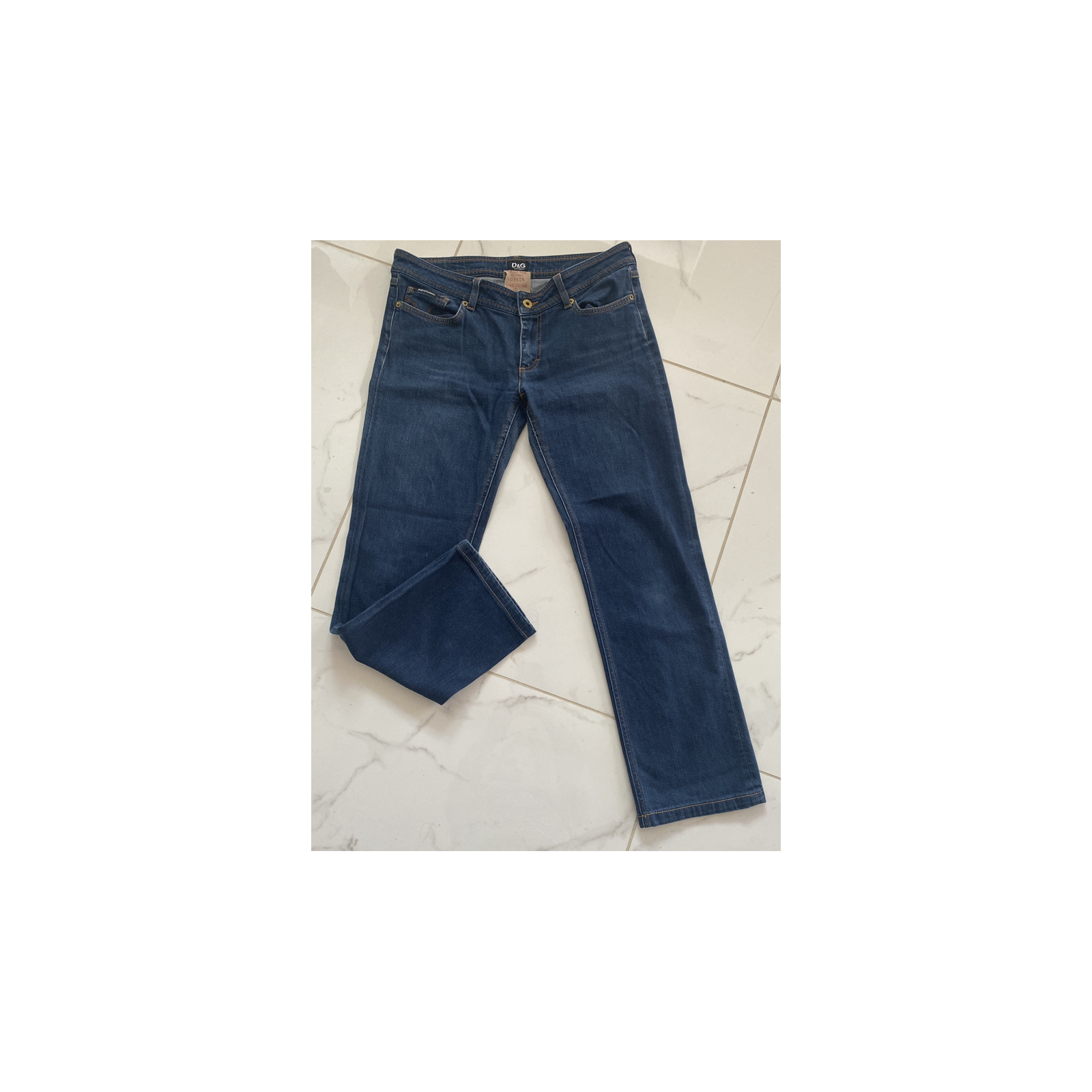 damskie jeansy Dolce Gabbana 30 jak nowe DG D&G dżinsy