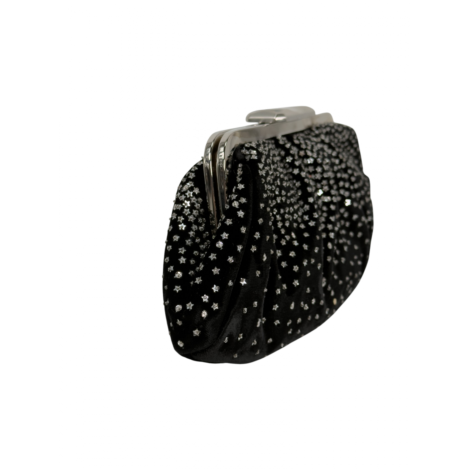 Welurowa kopertówka