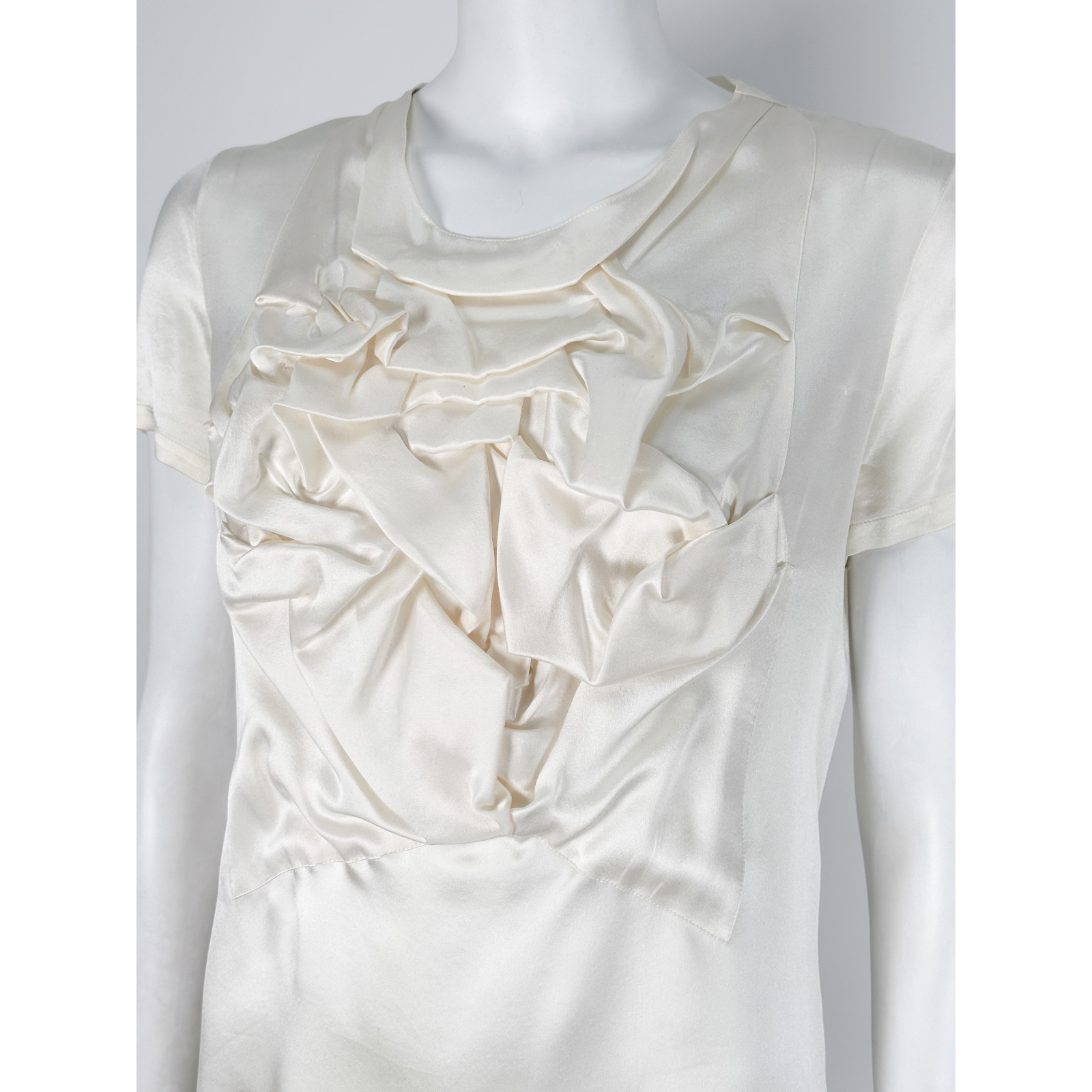 Jedwabna bluzka Yves Saint Laurent