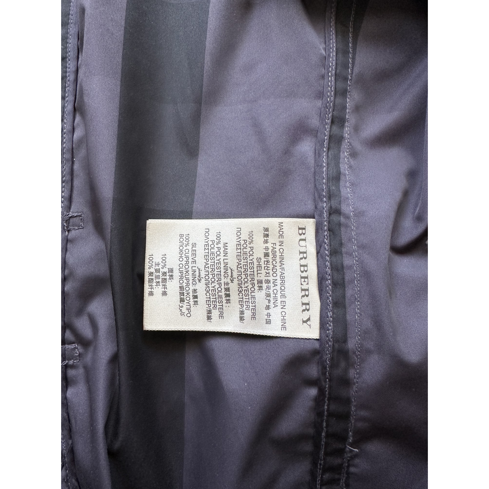 Płaszcz Burberry Brit nova check