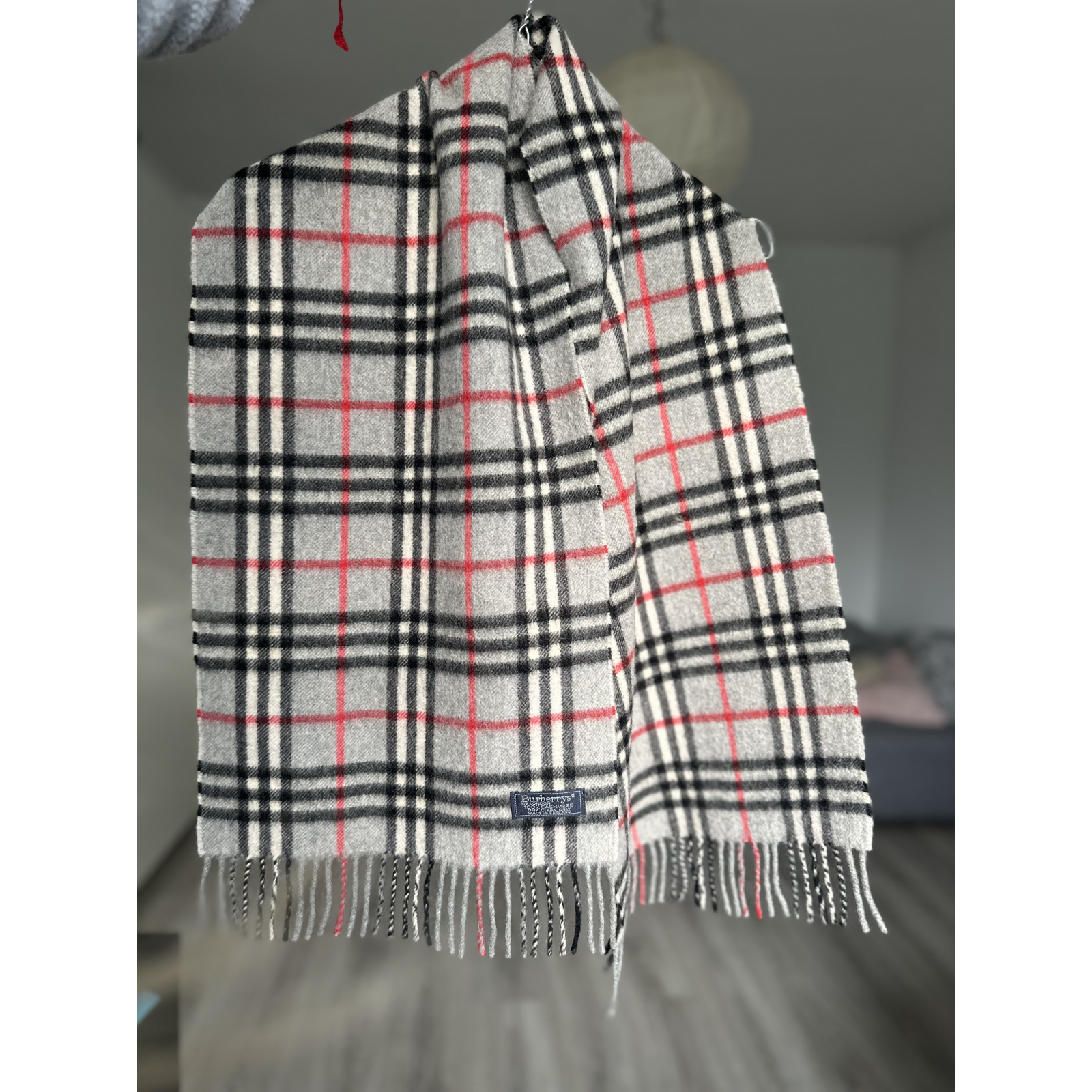 Szalik Burberry kaszmir 100%