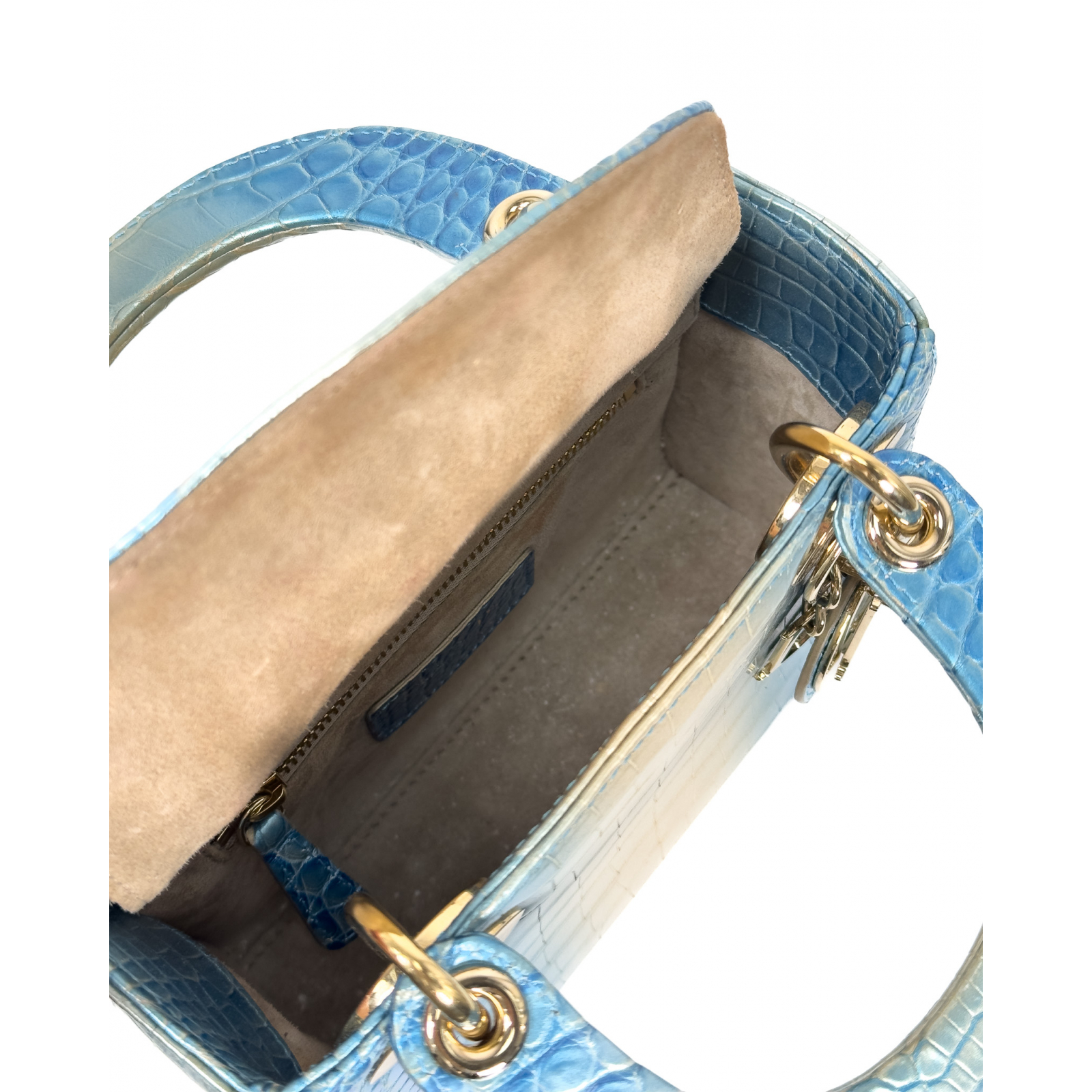 Torebka ze skóry krokodyla