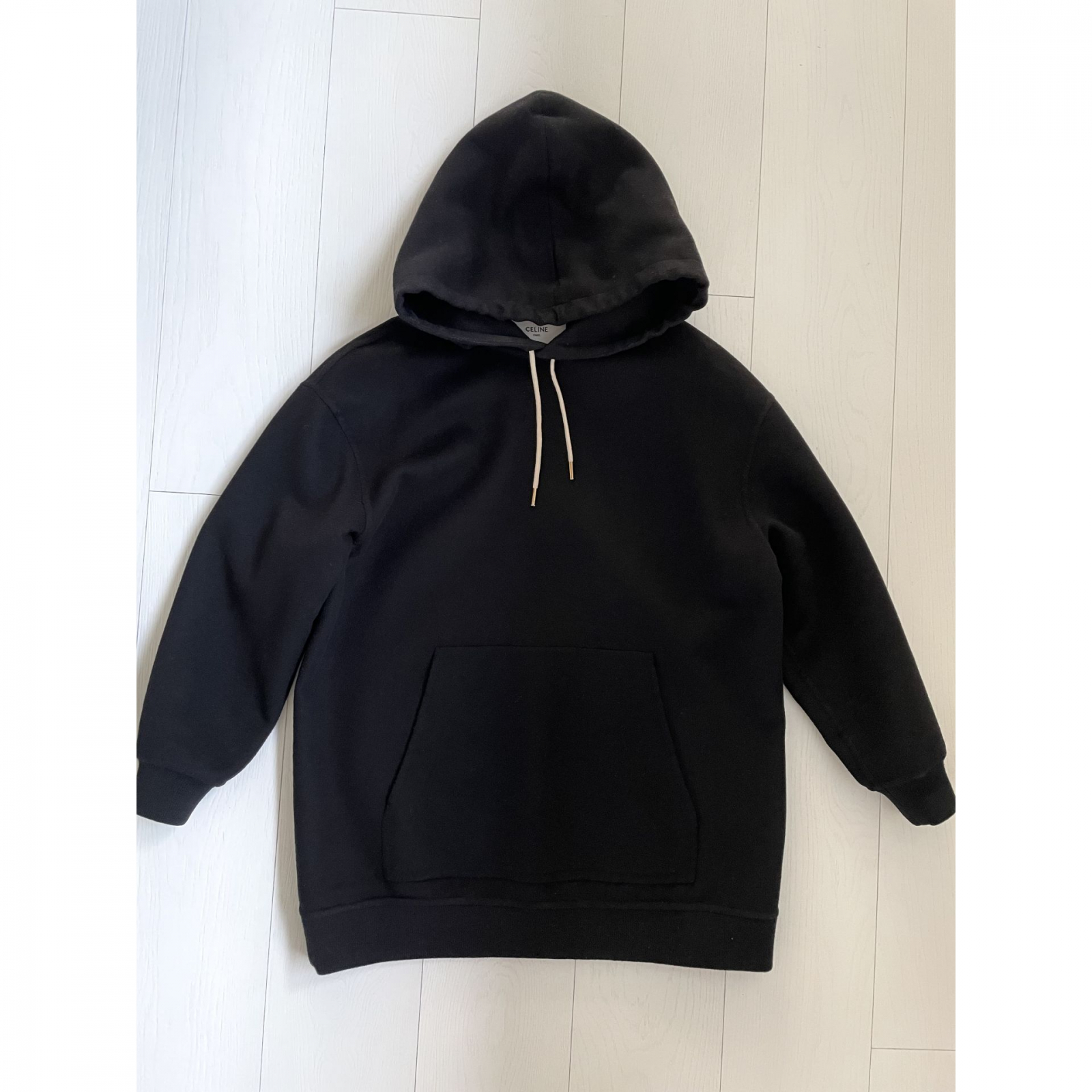 KASZMIROWA BLUZA CELINE OVERSIZE R.38