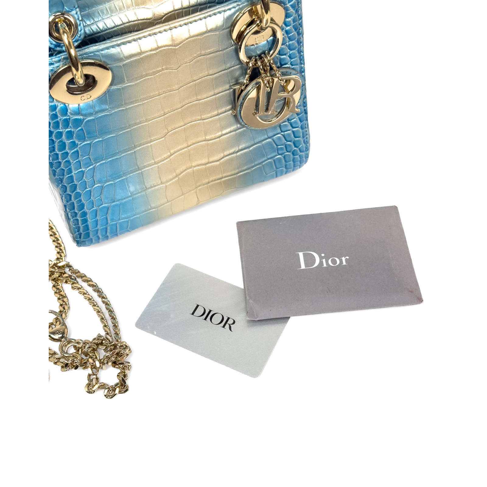 Torebka ze skóry krokodyla