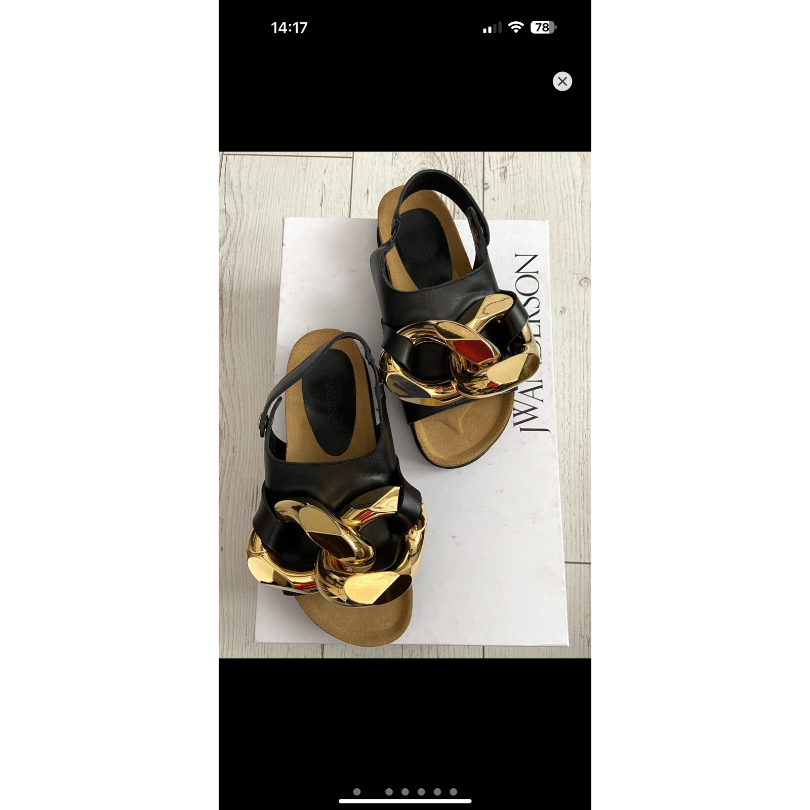 JW Anderson nowe sandały