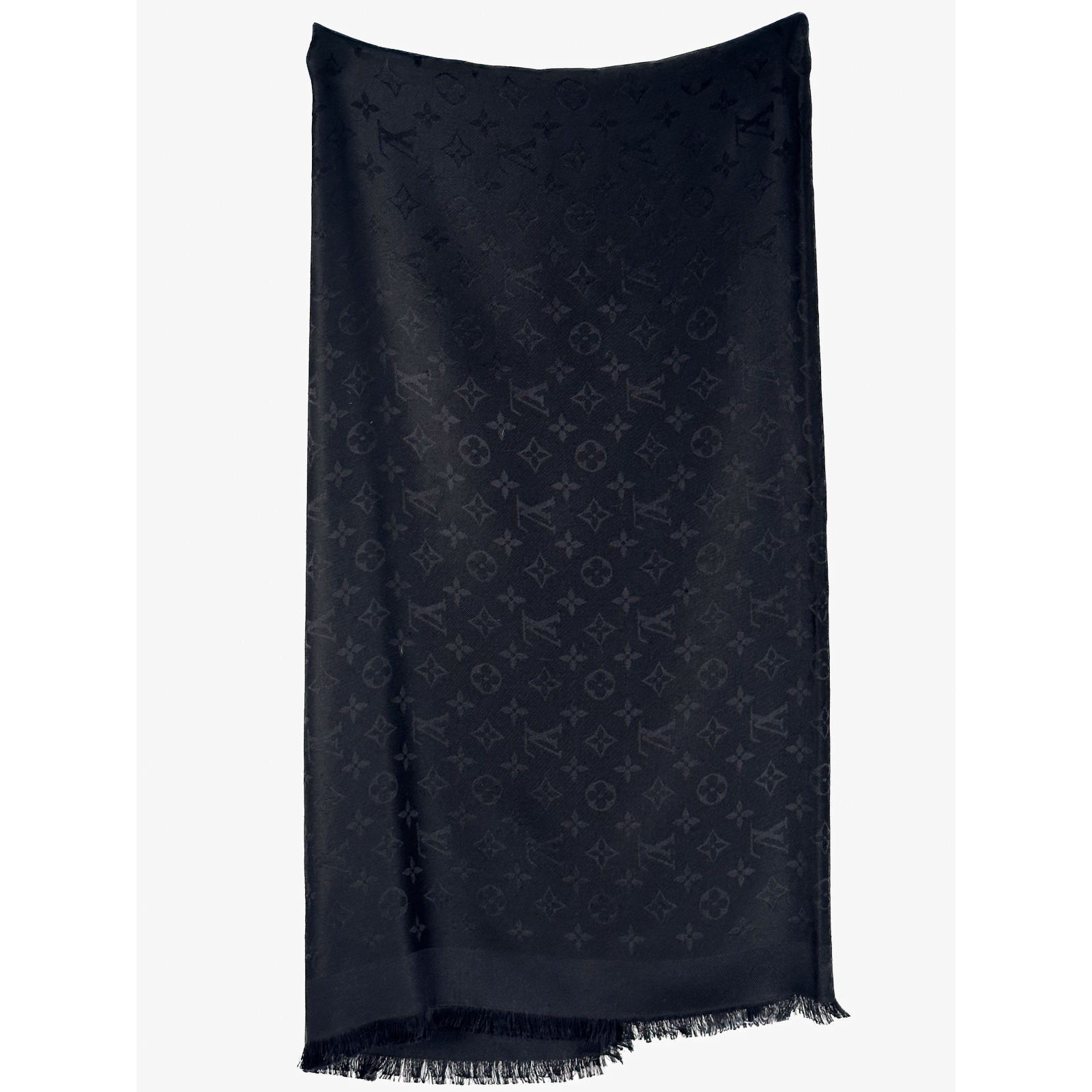 Jedwabno-wełniana chusta