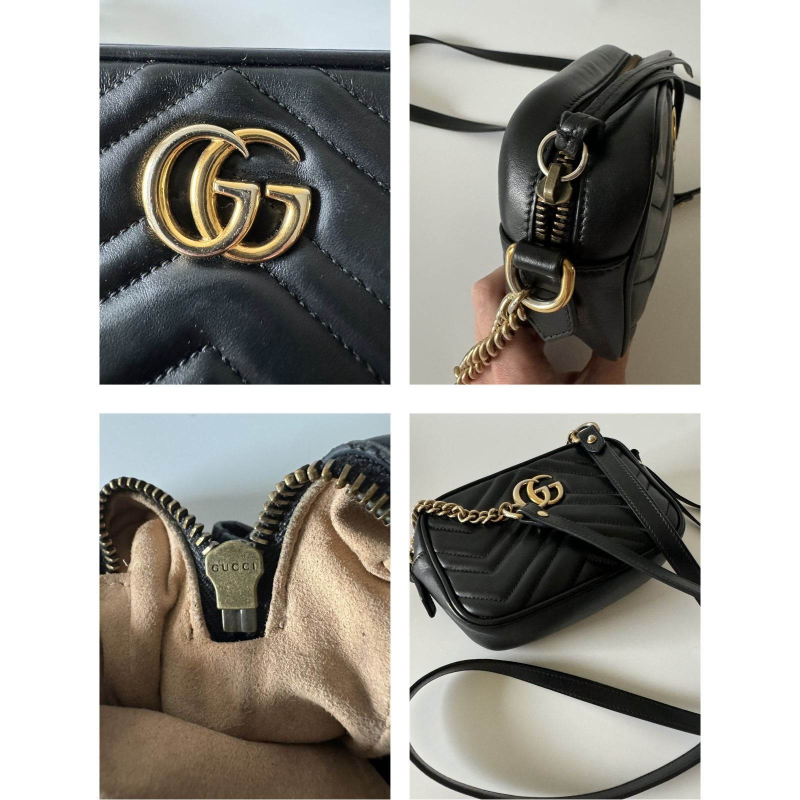 GUCCI Marmont Matelassé Mini - torebka