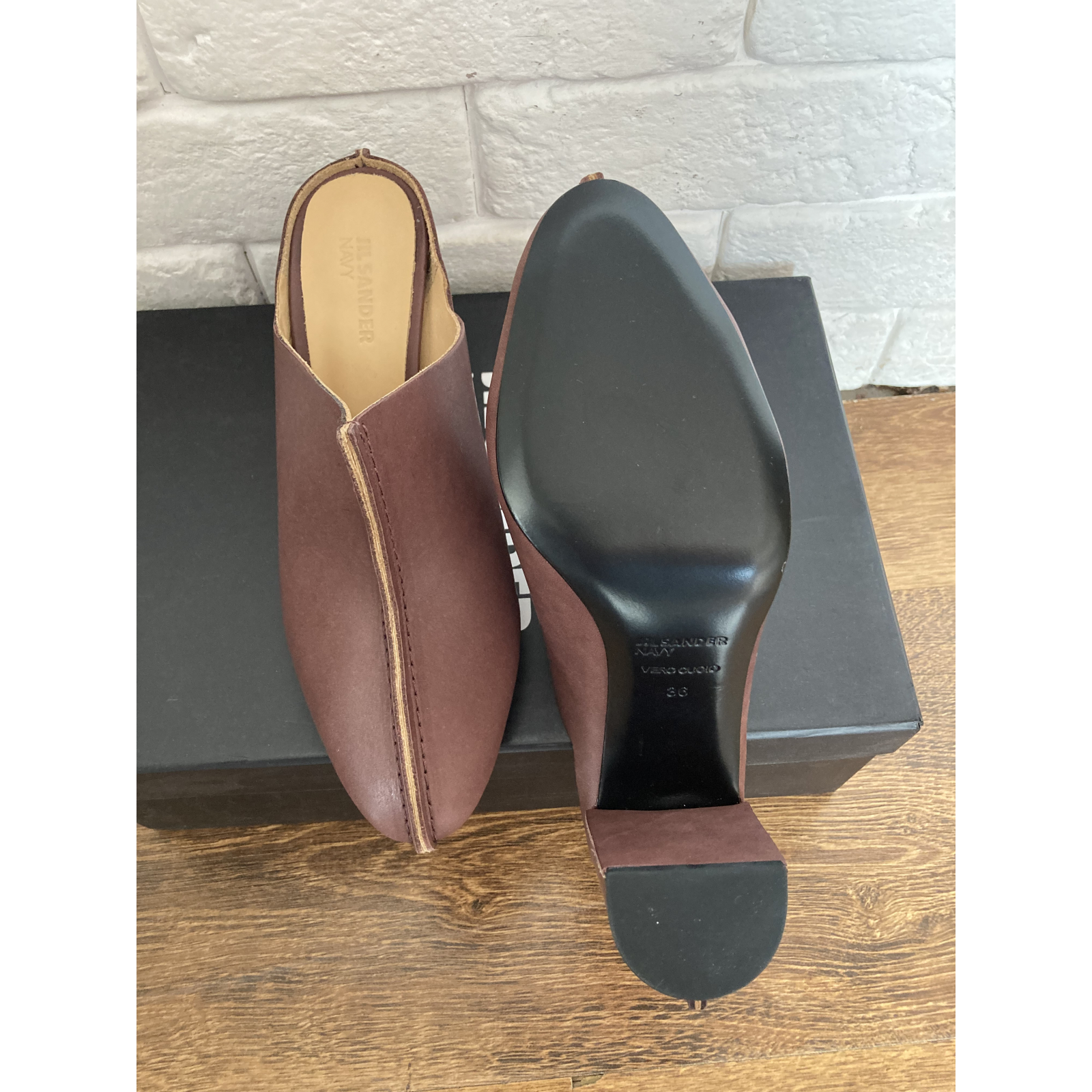Jil Sander nowe buty róż.36