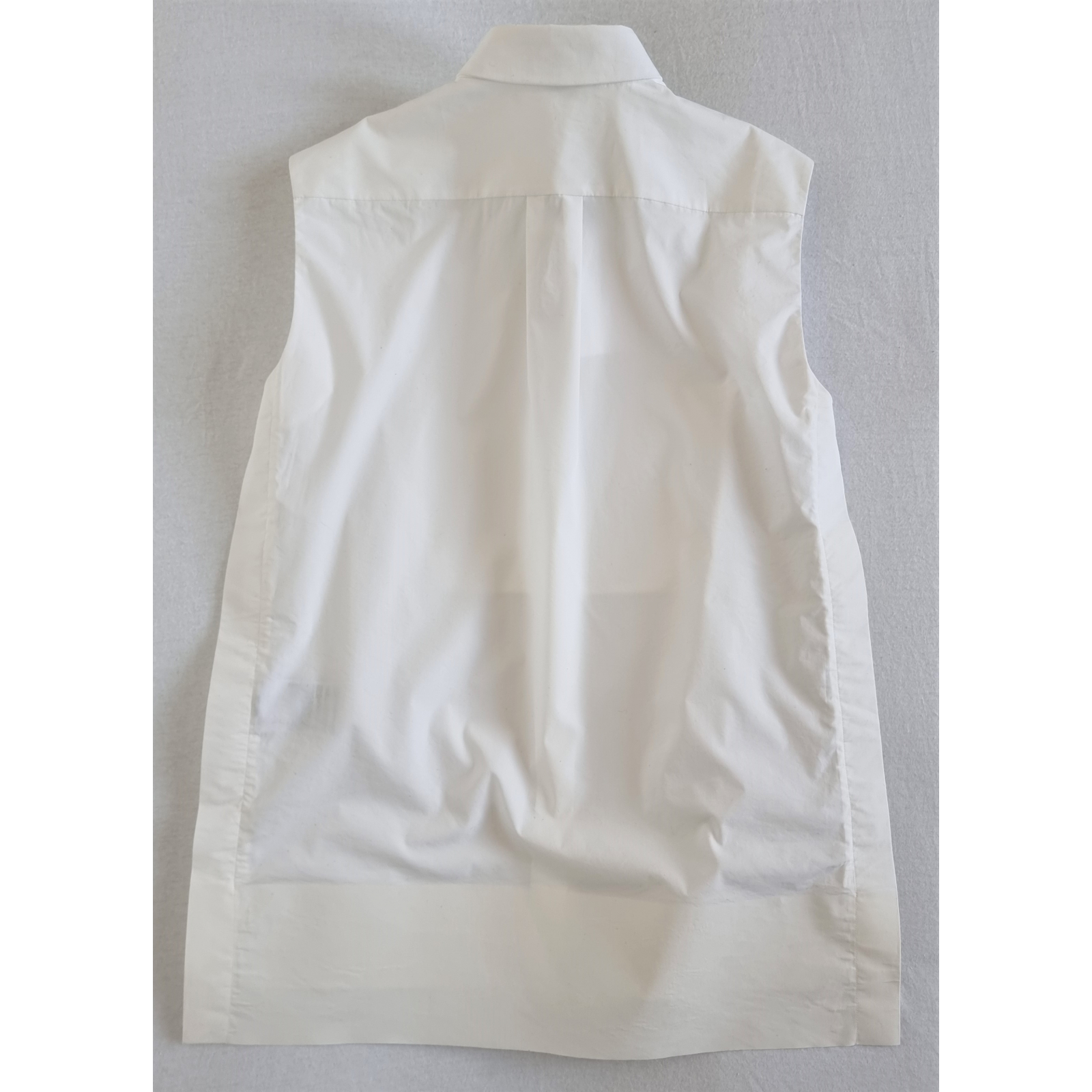 Balenciaga White Sleeveless Shirt XXS-XS