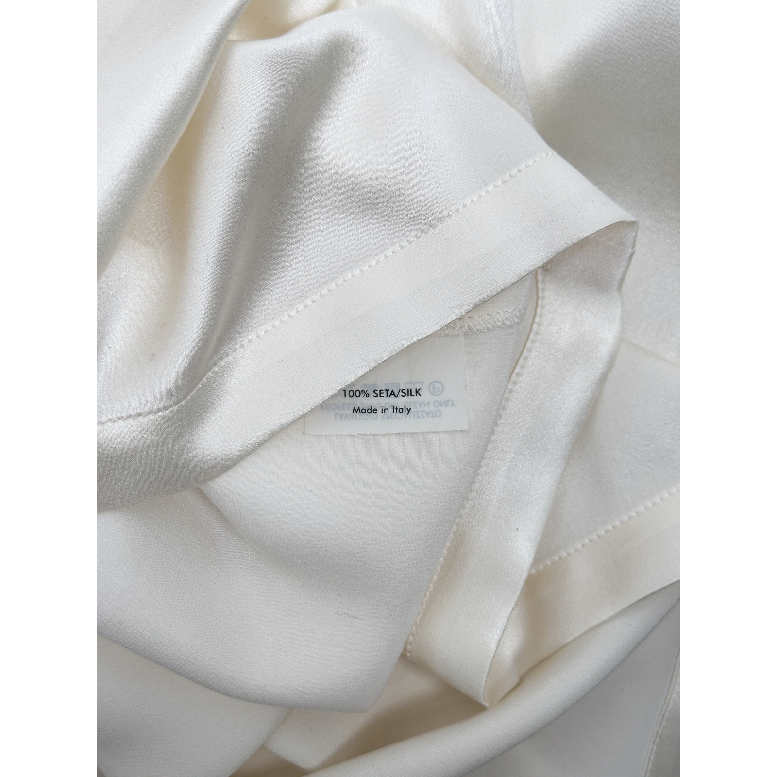 Jedwabna bluzka Yves Saint Laurent