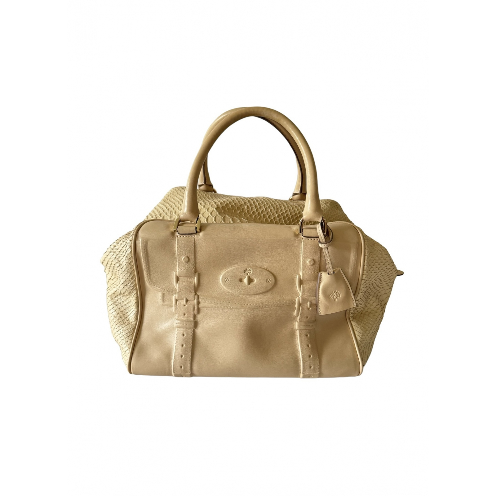 MULBERRY Silky Snake Print Maisie Clipper Bag Torebka