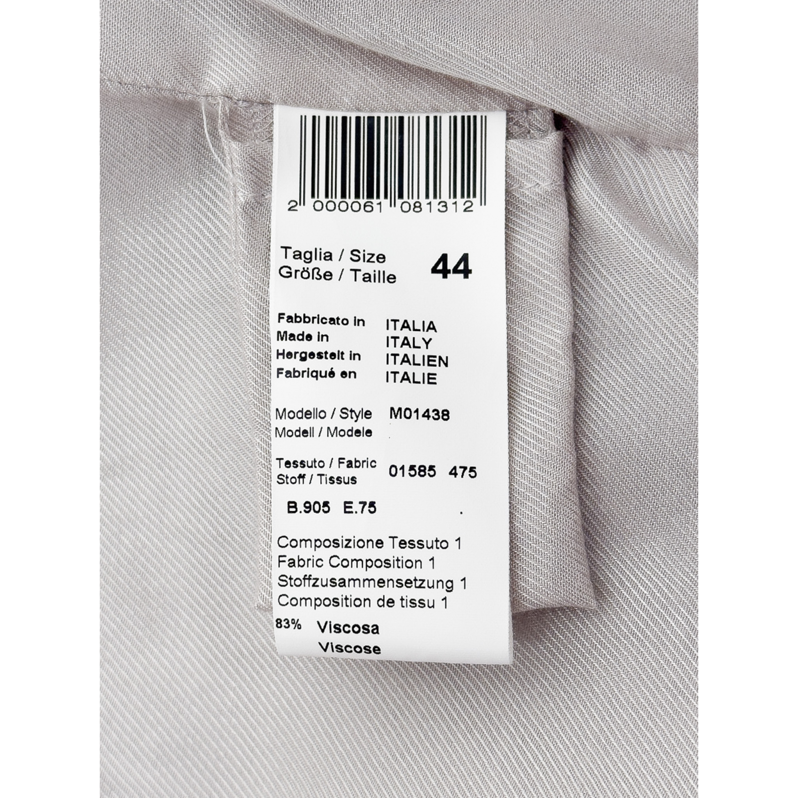 Garnitur: marynarka+ spodnie Peserico EASY