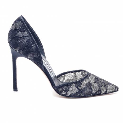 Tayler Lace Pointed d'Orsay Pump