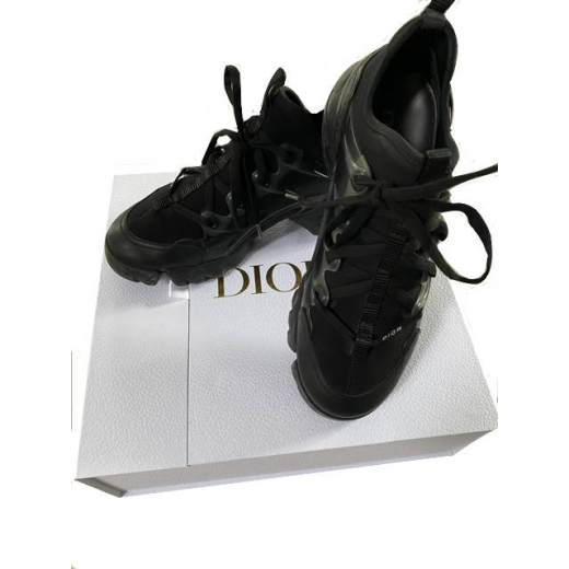 Sneakersy Dior D-connect black neoprene
