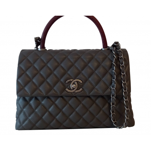 Chanel Caviar Lizard Quilted